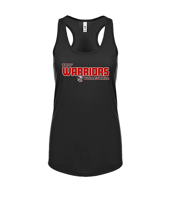 Troy HS Girls Volleyball Bold - Womens Tank Top