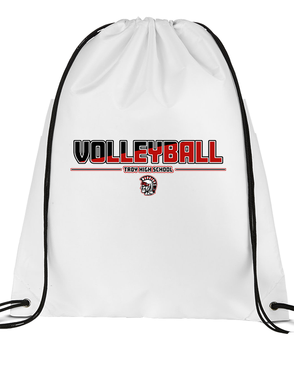 Troy HS Girls Volleyball Cut - Drawstring Bag