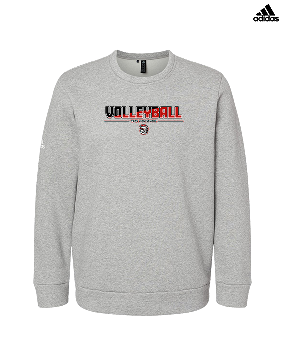 Troy HS Girls Volleyball Cut - Mens Adidas Crewneck