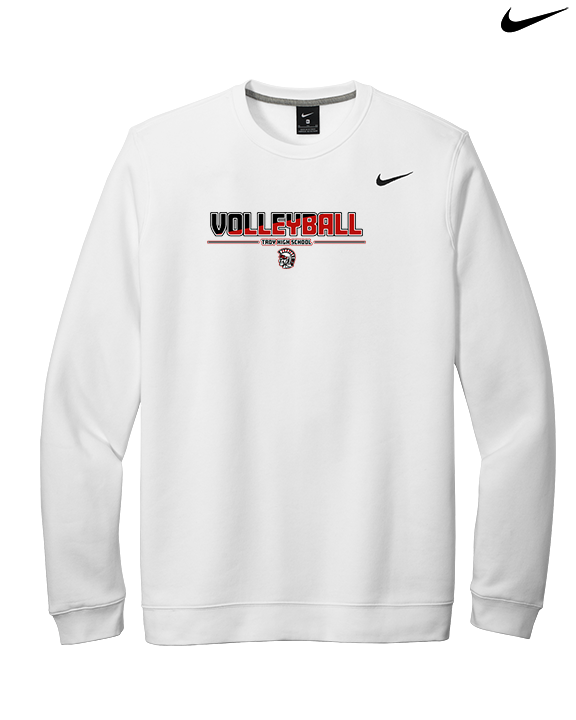 Troy HS Girls Volleyball Cut - Mens Nike Crewneck