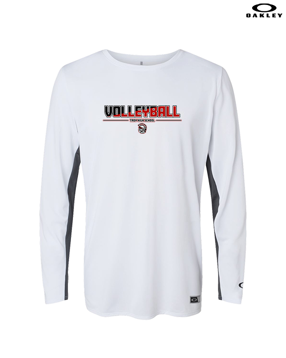 Troy HS Girls Volleyball Cut - Mens Oakley Longsleeve