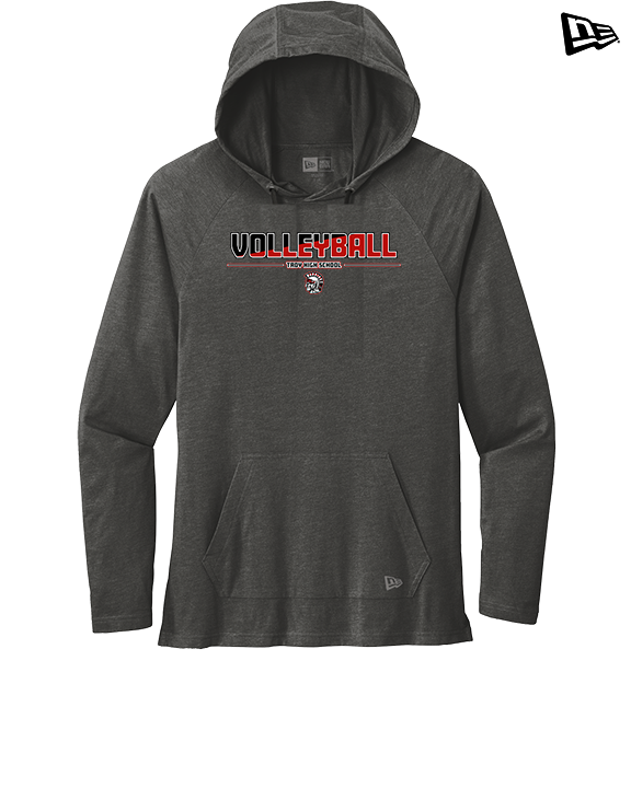 Troy HS Girls Volleyball Cut - New Era Tri-Blend Hoodie