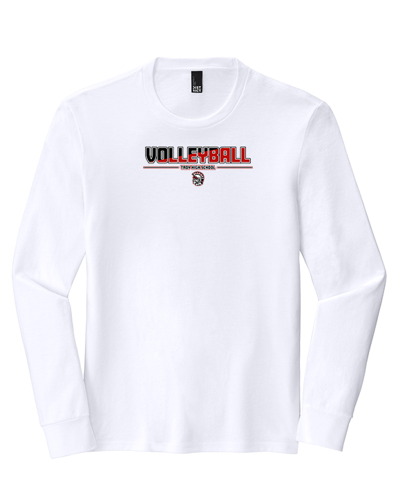 Troy HS Girls Volleyball Cut - Tri-Blend Long Sleeve