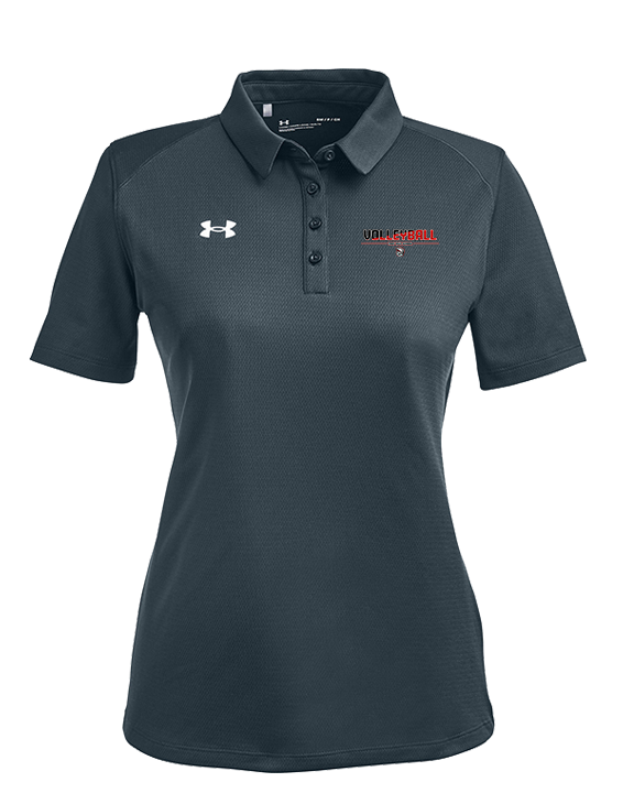 Troy HS Girls Volleyball Cut - Under Armour Ladies Tech Polo