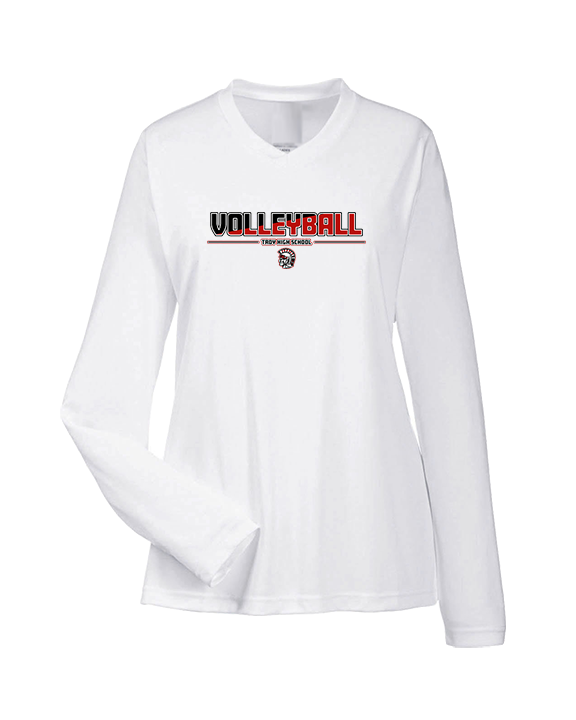 Troy HS Girls Volleyball Cut - Womens Performance Longsleeve