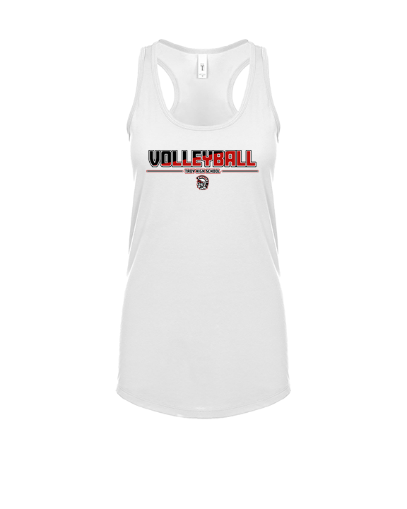 Troy HS Girls Volleyball Cut - Womens Tank Top