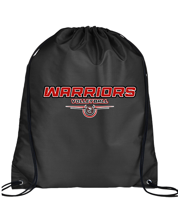 Troy HS Girls Volleyball Design - Drawstring Bag