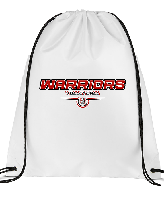 Troy HS Girls Volleyball Design - Drawstring Bag