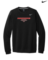 Troy HS Girls Volleyball Design - Mens Nike Crewneck