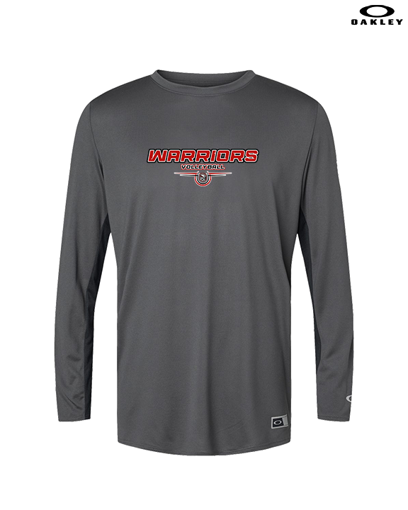 Troy HS Girls Volleyball Design - Mens Oakley Longsleeve