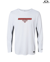 Troy HS Girls Volleyball Design - Mens Oakley Longsleeve