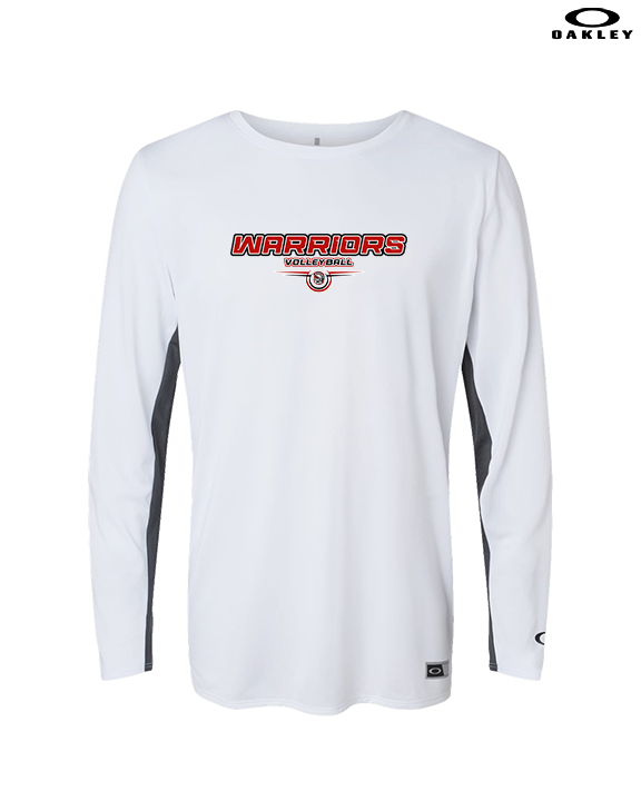 Troy HS Girls Volleyball Design - Mens Oakley Longsleeve