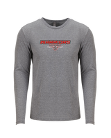 Troy HS Girls Volleyball Design - Tri-Blend Long Sleeve