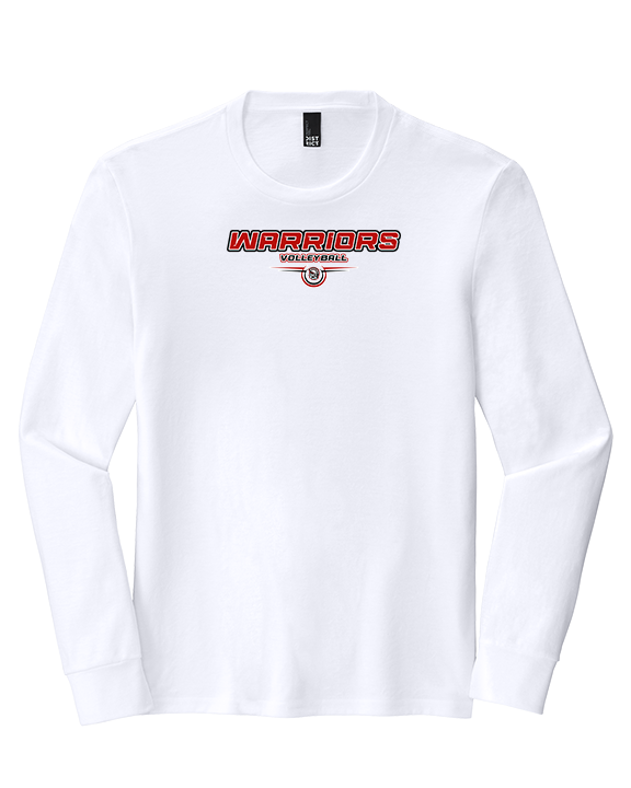 Troy HS Girls Volleyball Design - Tri-Blend Long Sleeve