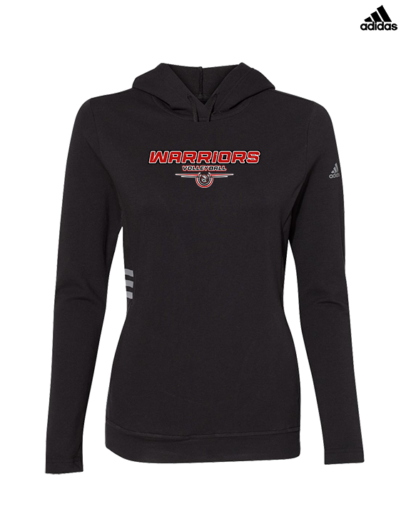 Troy HS Girls Volleyball Design - Womens Adidas Hoodie