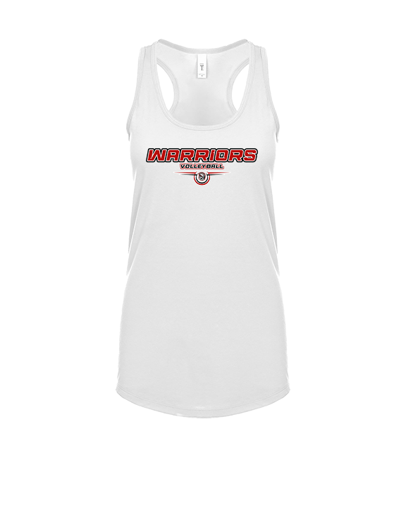 Troy HS Girls Volleyball Design - Womens Tank Top