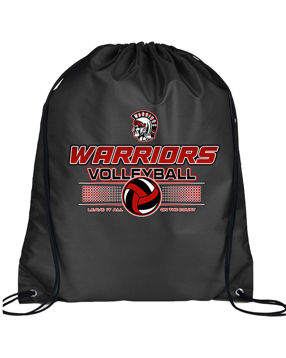 Troy HS Girls Volleyball Leave It - Drawstring Bag