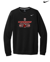 Troy HS Girls Volleyball Leave It - Mens Nike Crewneck