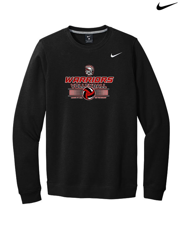 Troy HS Girls Volleyball Leave It - Mens Nike Crewneck