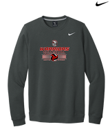 Troy HS Girls Volleyball Leave It - Mens Nike Crewneck