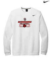 Troy HS Girls Volleyball Leave It - Mens Nike Crewneck