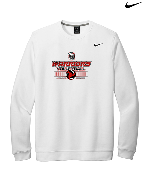 Troy HS Girls Volleyball Leave It - Mens Nike Crewneck