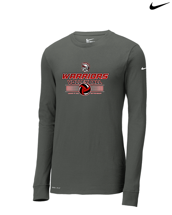 Troy HS Girls Volleyball Leave It - Mens Nike Longsleeve