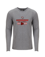 Troy HS Girls Volleyball Leave It - Tri-Blend Long Sleeve