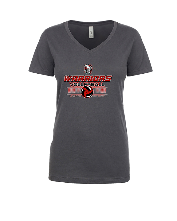 Troy HS Girls Volleyball Leave It - Womens Vneck