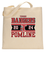 Tucson HS Pomline Stamp - Tote