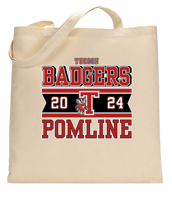 Tucson HS Pomline Stamp - Tote