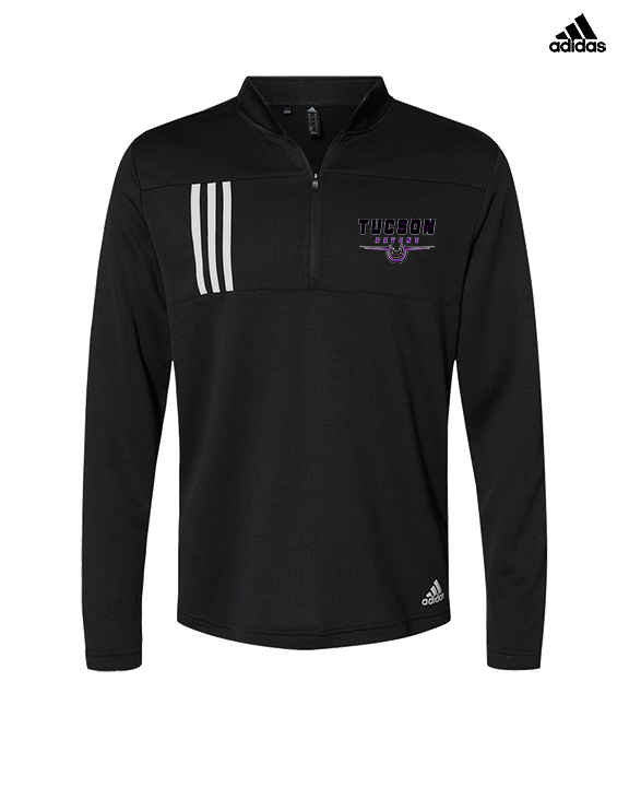 Tucson Ravens Football Design - Mens Adidas Quarter Zip