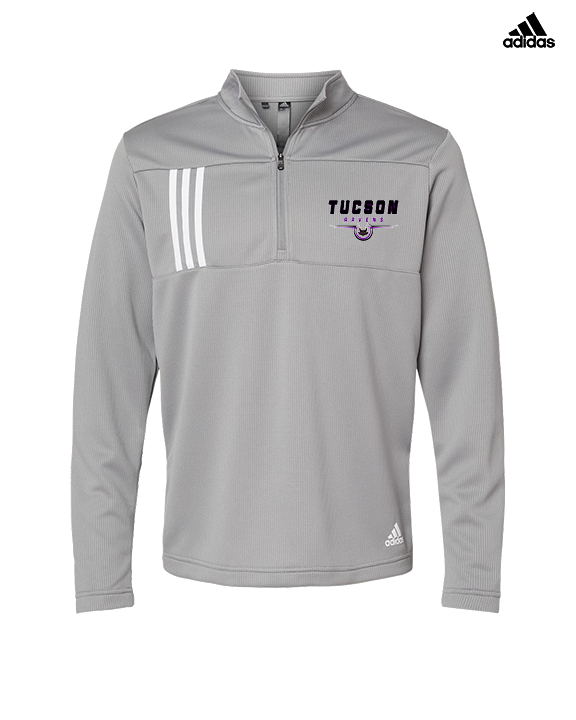 Tucson Ravens Football Design - Mens Adidas Quarter Zip