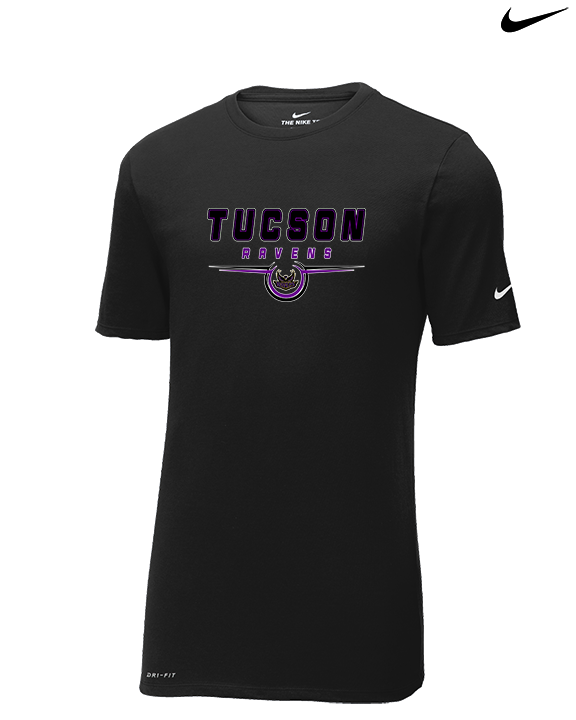 Tucson Ravens Football Design - Mens Nike Cotton Poly Tee