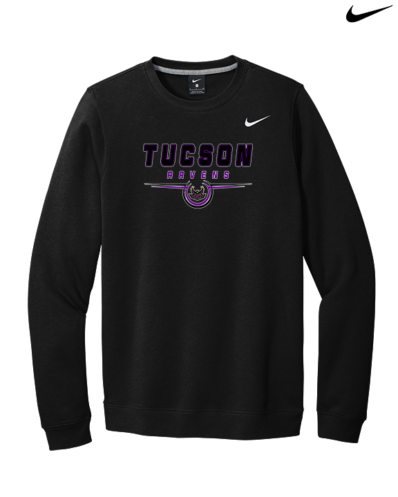 Tucson Ravens Football Design - Mens Nike Crewneck