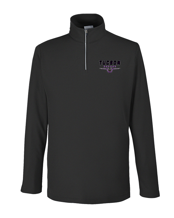 Tucson Ravens Football Design - Mens Quarter Zip