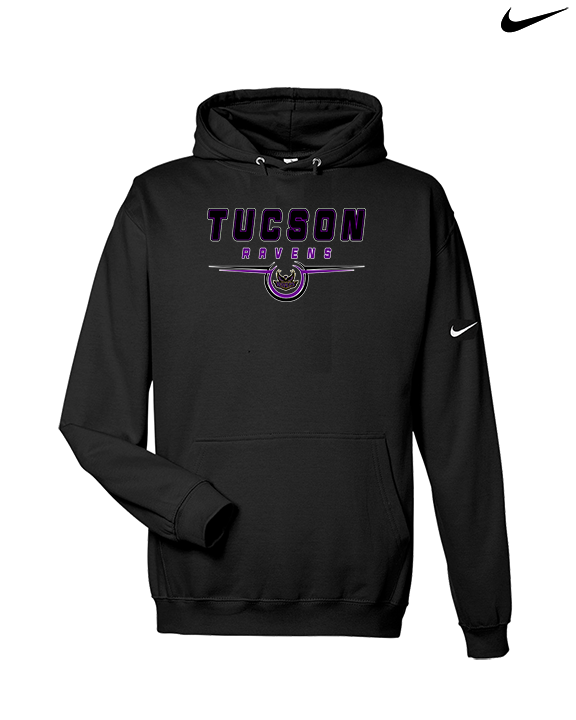 Tucson Ravens Football Design - Nike Club Fleece Hoodie