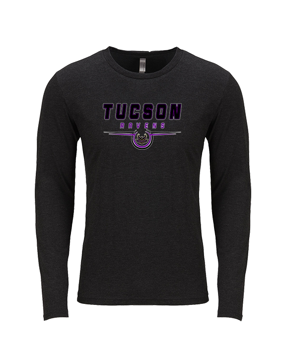 Tucson Ravens Football Design - Tri-Blend Long Sleeve