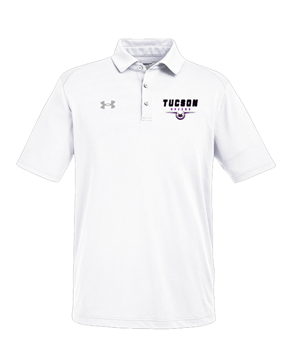 Tucson Ravens Football Design - Under Armour Mens Tech Polo