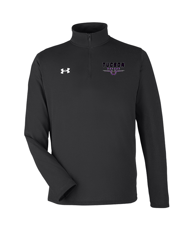 Tucson Ravens Football Design - Under Armour Mens Tech Quarter Zip