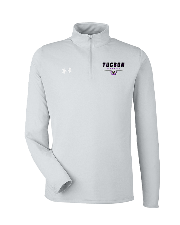 Tucson Ravens Football Design - Under Armour Mens Tech Quarter Zip