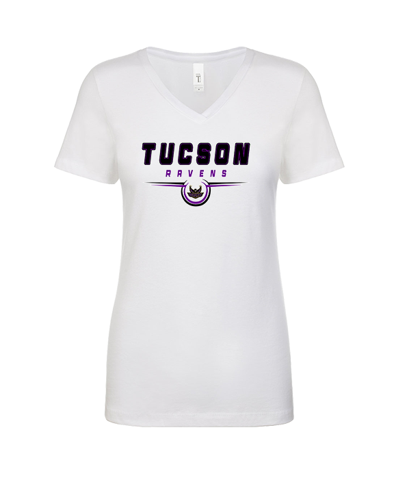 Tucson Ravens Football Design - Womens Vneck