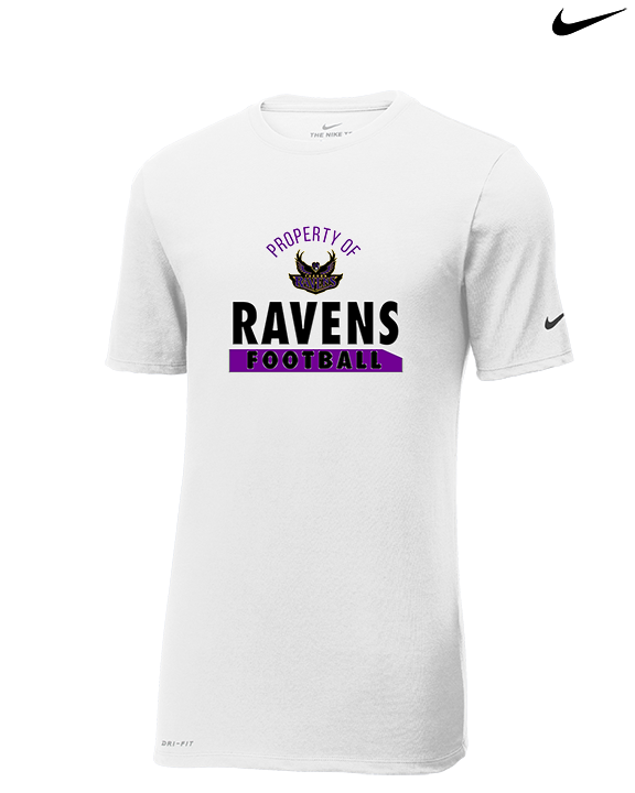 Tucson Ravens Football Property - Mens Nike Cotton Poly Tee