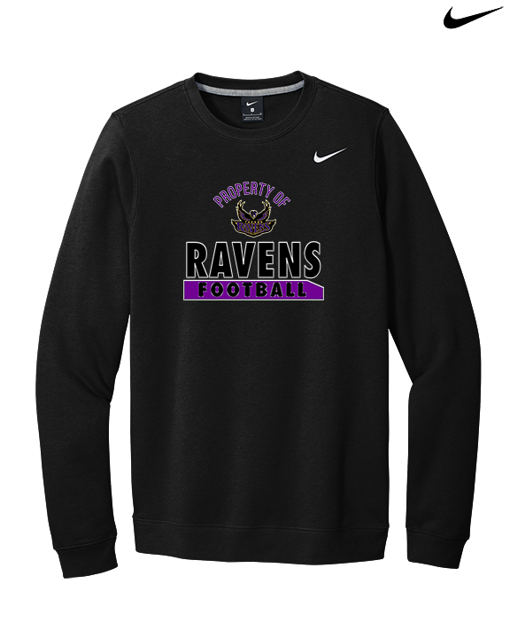 Tucson Ravens Football Property - Mens Nike Crewneck