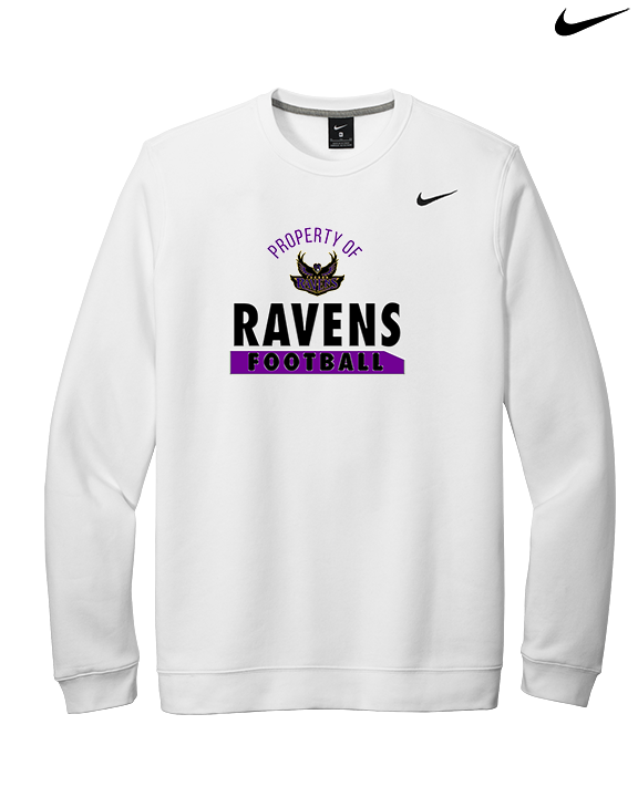 Tucson Ravens Football Property - Mens Nike Crewneck