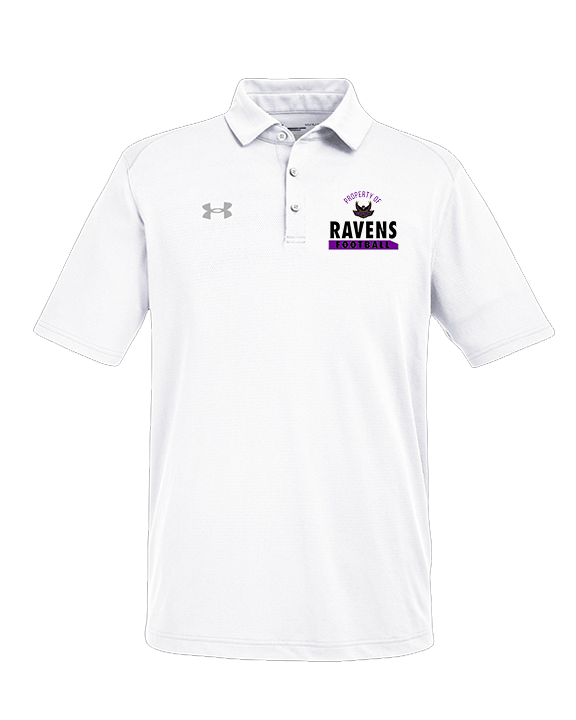 Tucson Ravens Football Property - Under Armour Mens Tech Polo