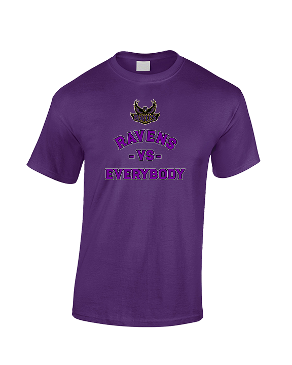 Tucson Ravens Football Vs Everybody - Cotton T-Shirt