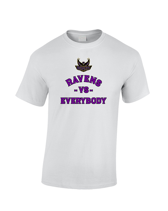 Tucson Ravens Football Vs Everybody - Cotton T-Shirt