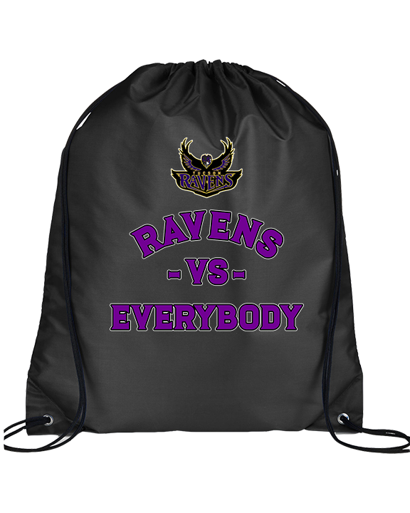 Tucson Ravens Football Vs Everybody - Drawstring Bag