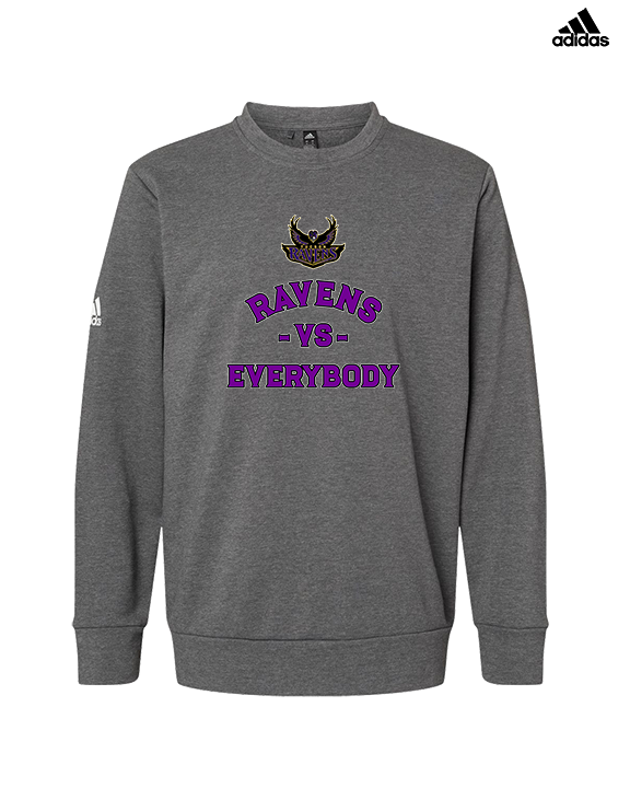 Tucson Ravens Football Vs Everybody - Mens Adidas Crewneck